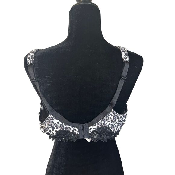 Cacique Push Up Bras Beige and Animal Print Size 42D - Picture 6 of 9